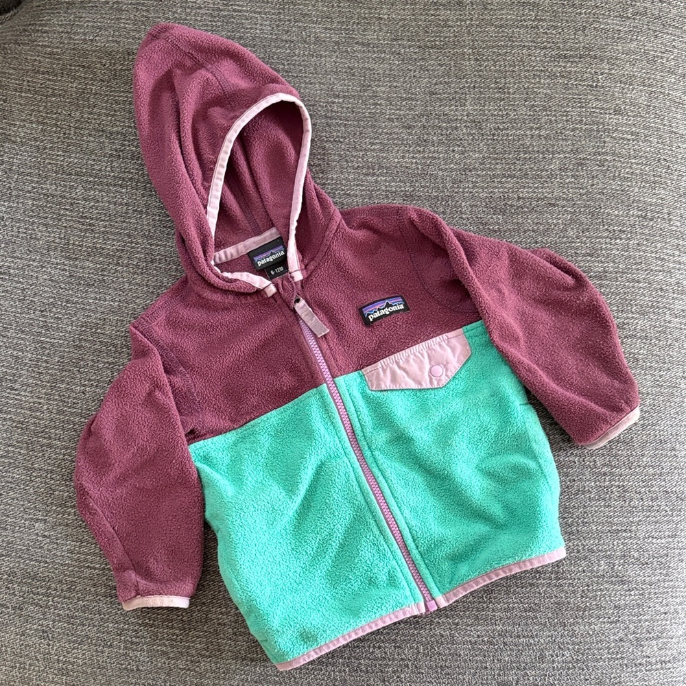 Patagonia Baby Micro D Snap-T Fleece Jacket 6-12M